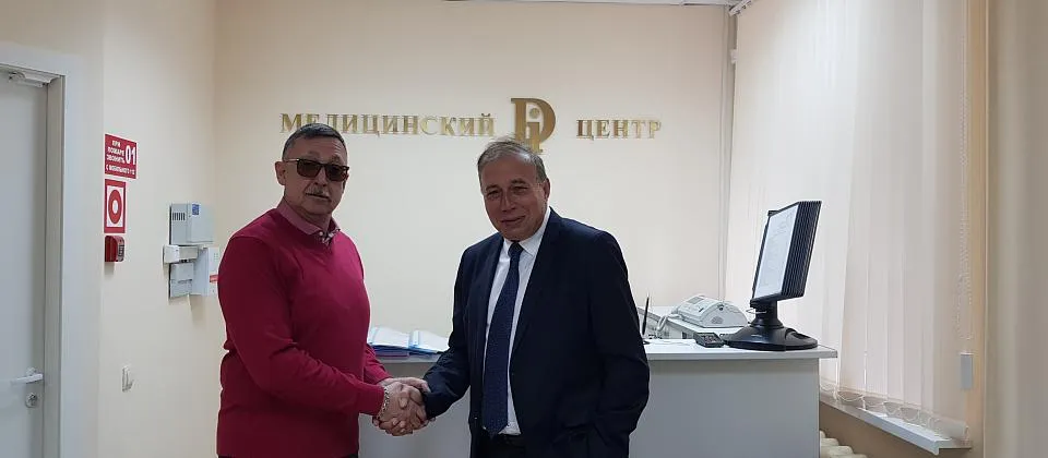 Открытие кабинета МРТ в пос. Солнечный